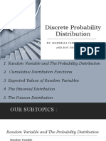 Discrete Probability Distribution