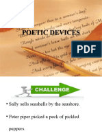 Poetic - devicesPOETIC DEVICES