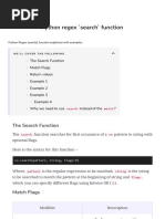 6 Python Regex Search Function