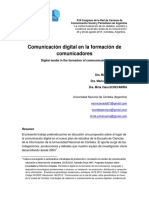 Comunicacion Digitalviada, Pereyra, Echevarria