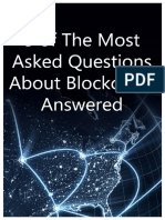 5 of The Most Asked Questions About Blockchain Answered