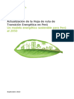 Actualización Hoja de Ruta de Transición Energética en Perú - Informe Final