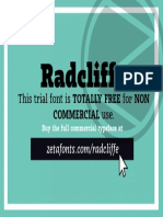 Radcliffe - Commercial Information