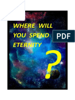 Where Will You Spend Eternity Tract - Edit