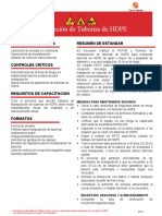 Anexo 3 Hoja de Resumen de Estandar de Manipulación de Tubería de HDPE - v2