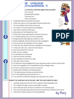 Passive Voice Preintermediate 1 Grammar Drills Grammar Guides - 86476