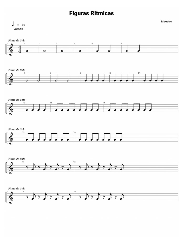 Figuras Ritmicas 20230523 184120 20230523 195831 | PDF
