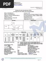 WPS for Welding Processes 141 & 111 | PDF | Construction | Welding