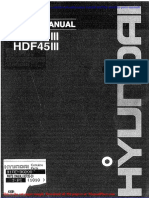 Hyundai Forklift Hbf35iii Hbf45iii Parts Manual