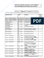 Look at The Worksheets and Write The Answers in Your Notebook. When You Finish, Go To The Helpdesk and Check Your Answers