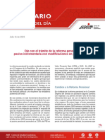 Ojo Con El Tramite de La Reforma Pensional Pasivo Incrementaria Con Modificaciones en Primer Debate