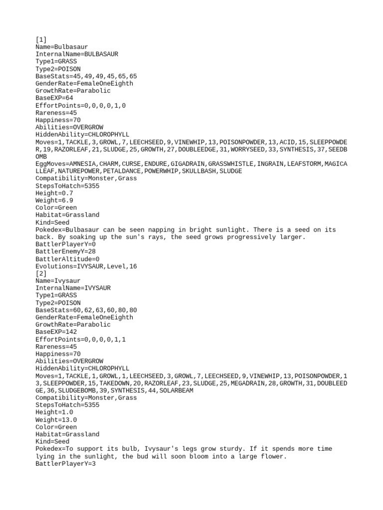 Pokemon | PDF