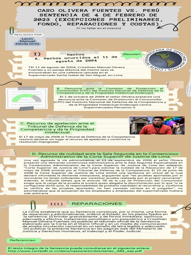 CASO OLIVERA FUENTES VS. PERÚ SENTENCIA DE 4 DE FEBRERO DE 2023