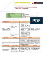 Sesión de Aprendizaje - CT 1° GRADO