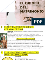 Origen Del Matrimonio