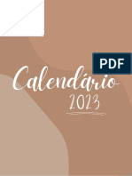 Calendar 2022 - 2023