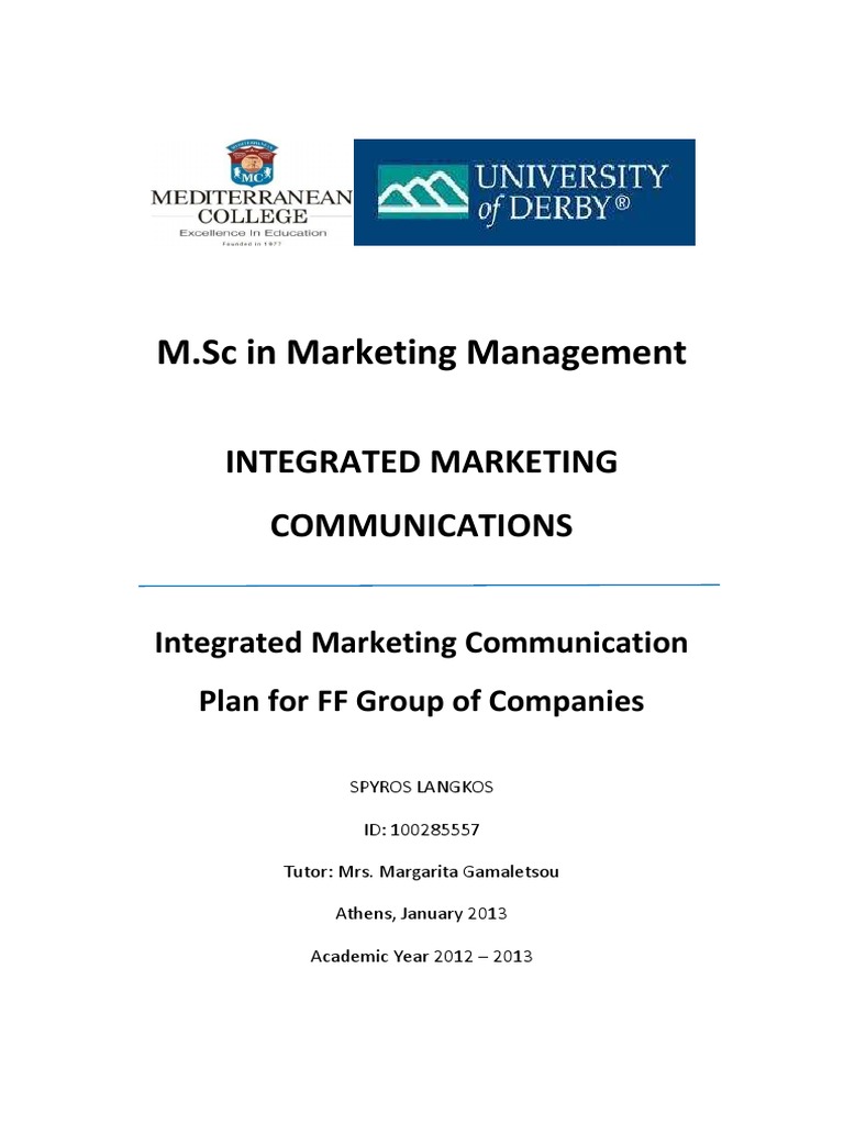 Folli Follie IMC Plan for China Expansion | PDF | Brand | Marketing ...