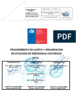 AOC 1.1 Procedimiento de Alerta y Organización de Situación de Emergencia Con Riesgo Vital Versión 0.6