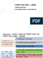 Chương 1, 2. Triết Học