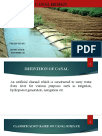 Canal Design1