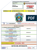 MODULO 03-III - Trim. - COMUNICACIÓN - 2° SEC.