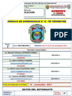 MODULO 08-III - Trim. - COMUNICACIÓN - 2° SEC.