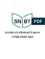 Panduan Pendaftaran UTBK-SNBT 2023