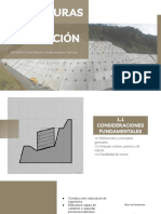 Estructuras de Contención - Obras Civiles