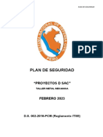 Plan de Seguridad