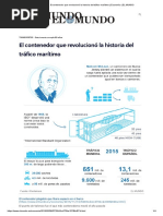 El Contenedor Que Revolucionó La Historia Del Tráfico Marítimo - Economía - EL MUNDO