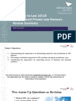 2022 Law 10118 IPL Honours Week 3 Tutorial Pointers