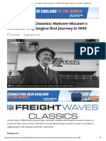 FreightWaves Classics - Malcom McLean's Container Ship Begins First Journey in 1956 - FreightWaves