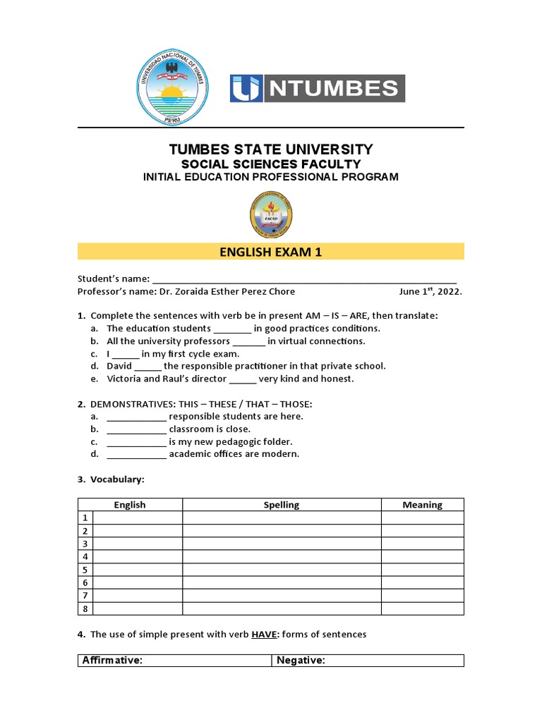 Exam 1 | PDF