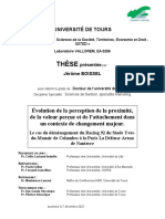 Thèse: Université de Tours