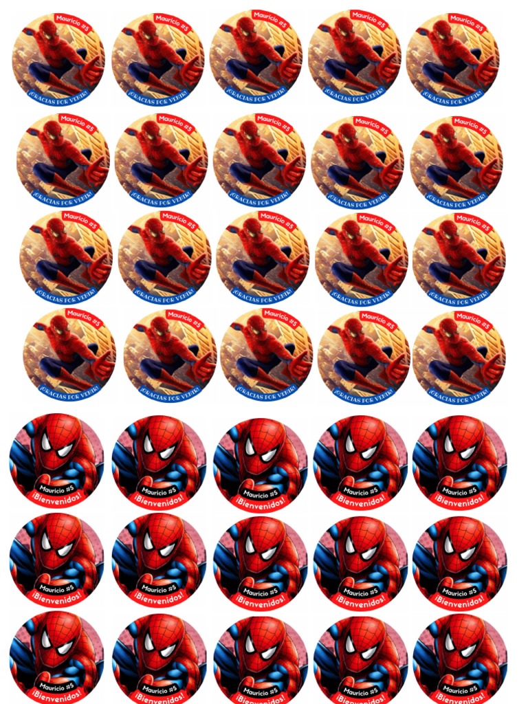 Hombre Araña para Imprimir | PDF