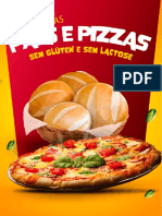 Paes e Pizzas Sem Gluten e Lactose