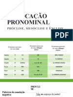 Colocação Pronominal