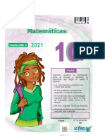 Cuadernillo Matematicas 10 2