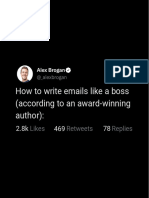 Write Email Like A Boss