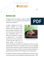 Barbacoa Solar