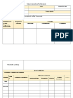 Esquema de Plan de Unidad de Aprenidzaje