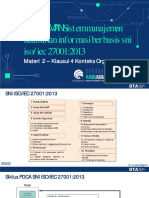 Materi 2 - Klausul 4 Konteks Organisasi