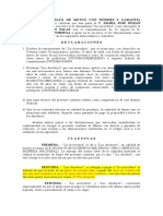 Contrato de Prestamo Con Garantia Jose Maria Chavez
