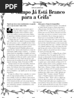 Tempo de Compartilhar - O campo já está branco - A Liahona, set. 2002