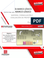 Matriz de Marco Lógico