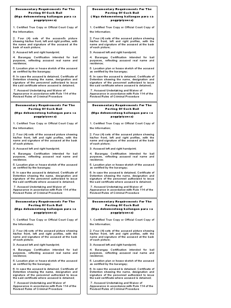 Clinical Psychology Courses Requirements For Bail