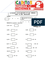 Ecuaciones para Segundo Grado de Primaria