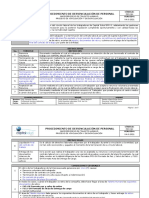 Procedimiento de Desvinculación de Personal: Código: Versión