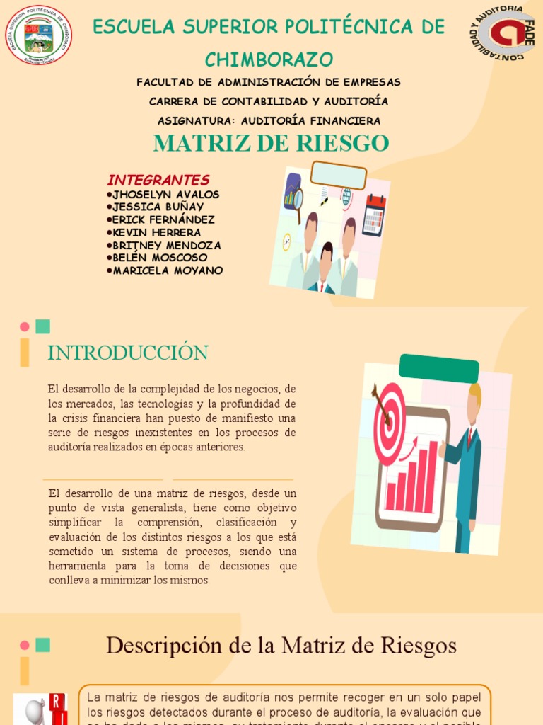 Matriz de Riesgo | PDF | Auditoría | Contralor