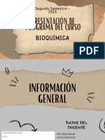 c0 - Presentación Del Programa Bioquímica